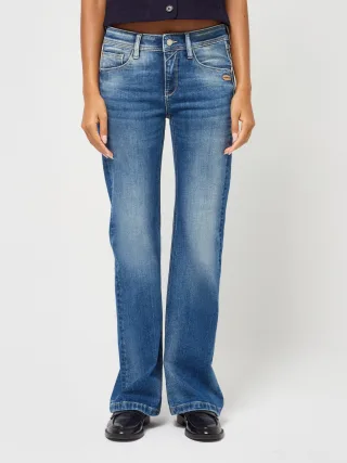 GANG Damen Jeans 94AMELIE FLARED - flared fit Jeans auth vint wash