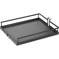 Kesseböhmer Auszugsboden Einhängetablar ARENA Style anthrazit für DISPENSA-X, JUNIOR, für Schrankbreite 400 mm, 350 x 462 x 106 mm