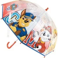 PAW PATROL Stockregenschirm Ø 45 cm manuell mit Applikationen für Kinder