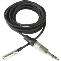 MUSIC STORE Audio-Kabel, Kopfhörerverlängerung 3m, Audiokabel, 6,3mm Klinkenstecker