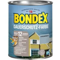 Bondex Holzschutzlasur Bondex Dauerschutz-Holzfarbe 750 ml lagunenblau