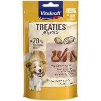 Vitakraft Treaties Minis + Leberwurst 48 g, für: Hund