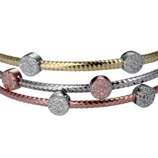 Orphelia Damen-Armband aus 925er Sterlingsilber – Gold/Silber/Rosé ZA-7413