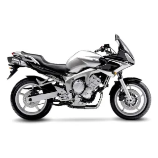 % LeoVince Sportauspuff LV One EVO Carbonkappen Yamaha FZ6-S 600 / FAZER Typ: RJ07 Bj.2004-2006 +ABE