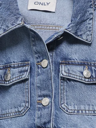 KIDS ONLY - KOGLUMI LS JACKET DNM PIM NOOS medium blue denim - Gr. - 158