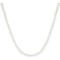 Rafaela Donata Perlenkette RD392 (1-tlg), Kette Sterling Silber Muschelkernperle weiß