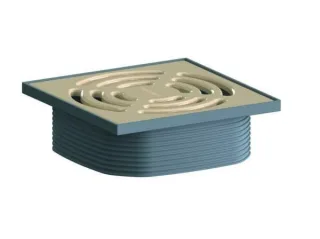 Dallmer Aufsatz DallDrain Pure, beige, 120 x 120 mm, 518170 518170