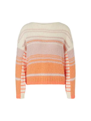 Marc Cain Sports - Sweater in Grobstrick Knitted in Germany bright peach - Gr. - 38