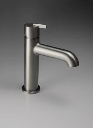 Neuesbad Serie 600 Waschtischarmatur ohne Ablaufgarnitur , Oberfläche: Titanium NB1BQS_D20M1