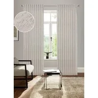 Bruno Banani Gardine Jaden (1 St), Multifunktionsband, halbtransparent, modern, zeitloser Schal, Leinenoptik