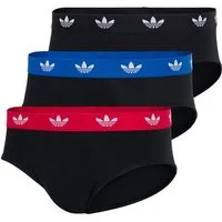 adidas Originals Slip Comfort Flex Cotton (3er Pack) breiter Logo-Bund, elastisch, sportlicher Touch, Baumwollmix