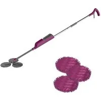 Best Direct® Sprühwischer Tri Xpress Mop® (5-tlg) 3-in1 Bodenwischer mit flexiblem Arm, 0,5 Liter Wassertank
