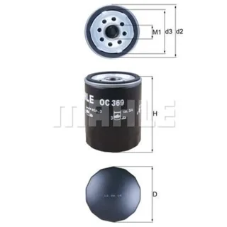 Mahle ?lfilter Mitsubishi Colt Smart Forfour 1,5