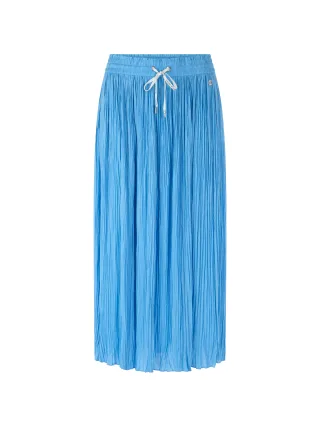 Marc Cain Sports - Plissee-Rock Rethink Together little boy blue - Gr. - 42