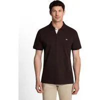 TOM TAILOR Poloshirt mit Knopfleiste und Logo