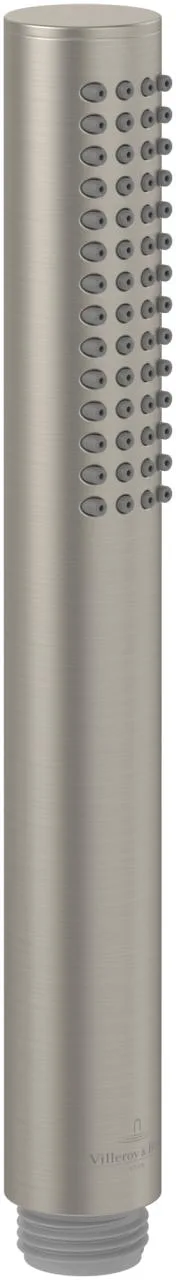 Villeroy & Boch Handbrause Verve Showers 25x197x25mm Rund Brushed Nickel Matt TVS10900600064