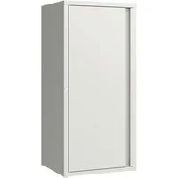 en.casa Mehrzweckschrank »Burlöv« mit 1 Tür und 2 Ablagen 88x40x35 cm Weiß