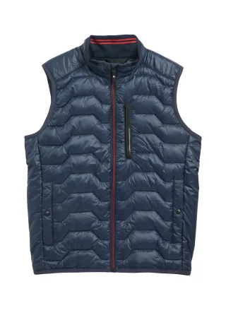 s.Oliver - Outdoor-Weste blau - Gr. - L