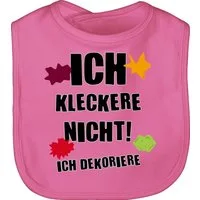 Shirtracer Lätzchen Ich kleckere nicht!, Sprüche Baby
