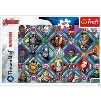 Trefl Puzzle Puzzle 100 Teile The World of Avengers von Trefl, Puzzleteile