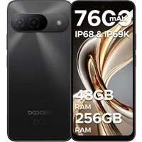 DOOGEE B10 Android 16 Handy, IP68/IP69K 7600mAh, 6.63",120Hz Smartphone (6.63 Zoll, 256 GB Speicherplatz, 48GB + 256GB, NFC, Face ID,2TB, Dual SIM, GPS)