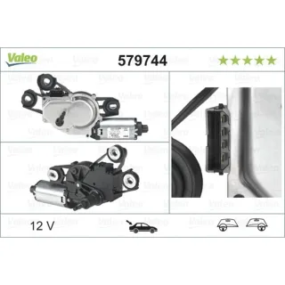 Valeo Wischermotor hinten Seat Altea Xl 5P5 5P8 Leon 1P Toledo 3