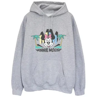 Disney - "Minnie MM Palm" Kapuzenpullover für Damen (Grau)