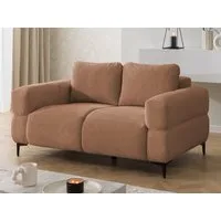 S-Style Möbel 2-Sitzer Sofa Cardea in Bubble-Optik aus weichem Strukturstoff, mit Wellenfederung und hohem Sitzkomfort