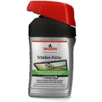 NIGRIN Scheiben-Politur 300ml Auto-Scheibe Glas-Politur Scheibenversiegelung (1 St), Nigrin Scheiben-Politur Reduziert Verschleiß Blendfreie Sicht Schützt