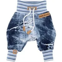 Land-Juwelen Stoffhose Handmade Jeansstyle Unisex Kinder (1-tlg) Stoffhose, Jogginghose, Jogger, Sporthose, Chino