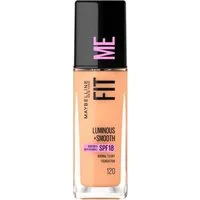 MAYBELLINE NEW YORK Foundation FIT ME! LIQUID MAKE-UP, leichter Glow-Effekt durch die lichtdurchlässige Gel-Textur