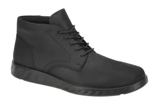 Ecco 52033402001 S LITE HYBRID Schwarz Herren Stiefelette - Wasserdicht Nubuck