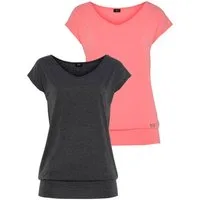 H.I.S Funktionsshirt (Spar-Set, 2er-Pack) ärmellos, figurfreundlicher Schnitt, ideal für Sport und Wandern