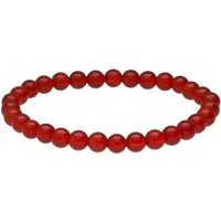 Lebensquelle Plus Armband Karneol Kugelarmband, 6 mm