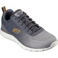 Skechers TRACK-RIPKENT Sneaker Freizeitschuh, Halbschuh, Schnürschuhin veganer Verarbeitung