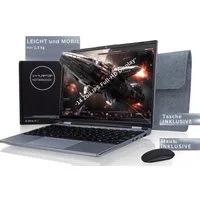 Goldstern-Tech Notebook (35,56 cm/14 Zoll, AMD AMD A9-9400, AMD Radeon R5 Serie, 8 GB, 256 GB SSD, Ultraleichter Laptop mit Windows 11 Pro und hoher Akkuausdauer)