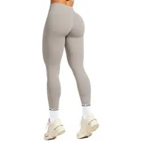 Smilodox Leggings Amaze Pro mit Scrunch-Effekt, High Waist V-Shape Sport & Yogahose Seamless Push Up Booty Fitnesshose Blickdicht Yoga Gym Figurformend