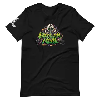 Broken Head T-Shirt ""Skull Gas Mask""