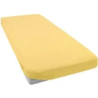bellana Spannbettlaken bellana deluxe mit Elasthan, Jersey 230 g/m², Premium-Qualität, Jersey-Elasthan, Gummizug: rundum, (1 Stück), mit 5% Elasthan, für Matratzen bis 35cm Höhe, bügelfrei, faltenfrei