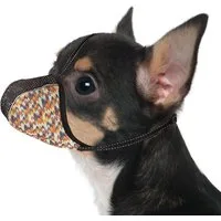 Ledander Maulkorb für Hunde, weiches Air-Mesh-Maulkörbe,verstellbar