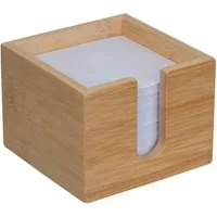 Macma Zettelkasten Zettelbox / aus Bambus / mit 700 Notizzettel