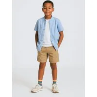 MINOTI Kurzarmhemd Shorts und Hemd100% Baumolle (Ober- und Unterteil) elegantes Set, 100% Baumwolle