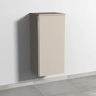 Sanipa 3way Mittelschrank mit 1 Tür, Kaschmir-Matt, BP1231U BP1231U