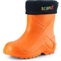 Ladeheid Kinder federleichte EVA Thermo Regenschuhe gefüttert LA-763 Gummistiefel