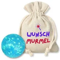 suebidou Dekoobjekt Mut, Glück, Wunsch Murmel Glow in the Dark Geschenk, nachhaltig, kreativ, Glow in the Dark