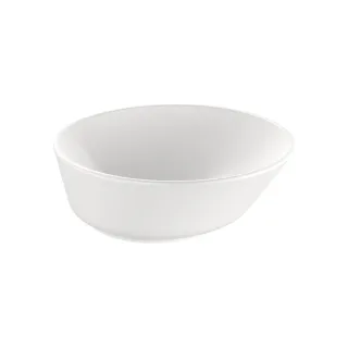 VitrA Options Aufsatzschale 7421B003-0016 38 x 38 x 15 cm, oval, ohne Hahnloch/Überlauf, weiß, geschliffen