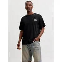 Jack & Jones T-Shirt JJLEGACY TEE SS CREW NECK Baumwolle, locker geschnitten