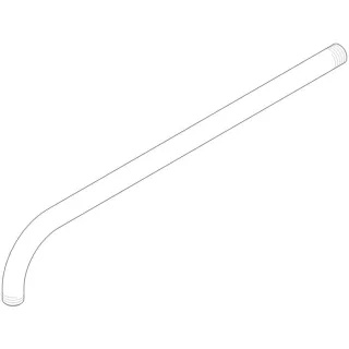 Dornbracht Wandanschlussrohr chrom 091103017-00 D 21 x 450 mm Chrom