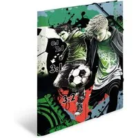 HERMA Organisationsmappe HERMA Sammelmappe Street Soccer DIN A3 Karton Gummizug