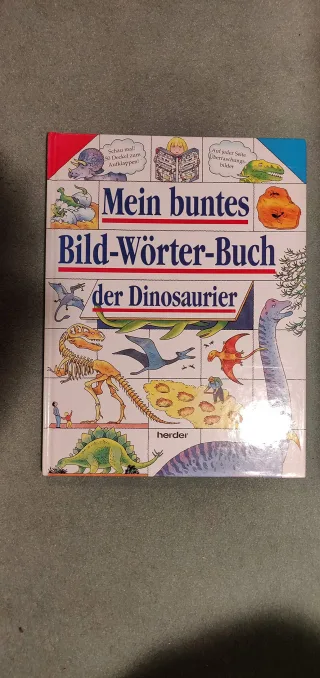 Mein buntes Bild-Wörter-Buch der Dinosaurier